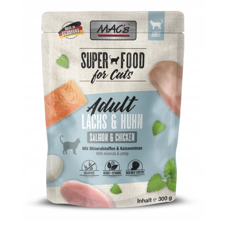 MAC's Cat łosoś, drób saszetka 300g